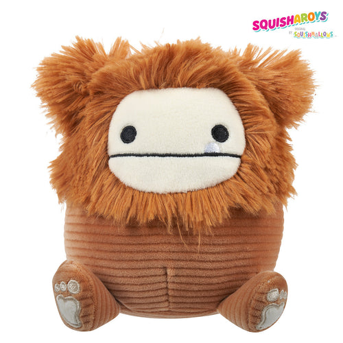 Squishmallows Benny Brown Corduroy Bigfoot Plush 8"