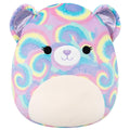12-Inch Jonessa the Purple Psychedelic Tie-Dye Bear - 1