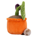 Greenhouse by Russ 12-Inch Black Velvet Alocasia Plant Plush - 3