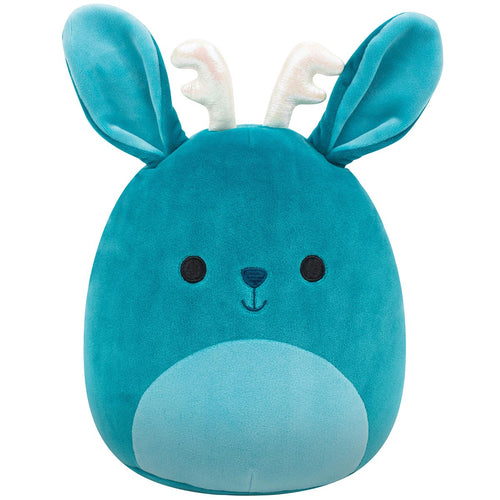 Squishmallows Aspen Sea Green Jackalope Plush with Iridescent Horns 8"
