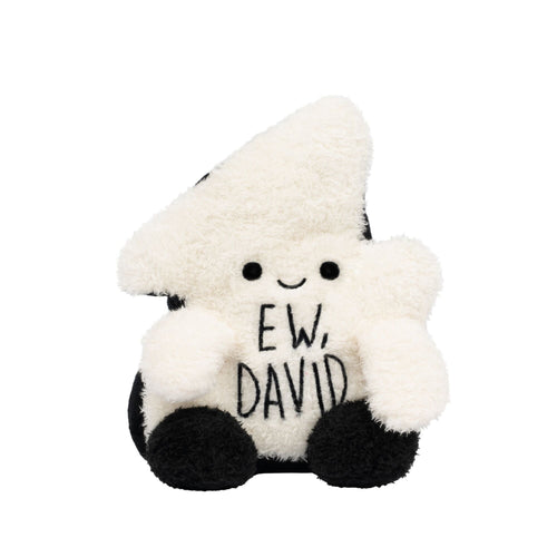 BumBumz Schitt's Creek 7.5" Plush – Ew David Lightning Bolt, Motel Key, Rose Apothecary, Rose Video VHS Tape or Fold In The Cheese
