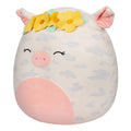 16-Inch Rosie the Spotted Pig with Yellow Flower Crown - 2
