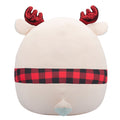 16-Inch Matthew the White Moose with Glitter Antlers - 4