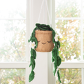 Greenhouse by Russ 8-Inch Hanging Plant with Flowers Plush - 2