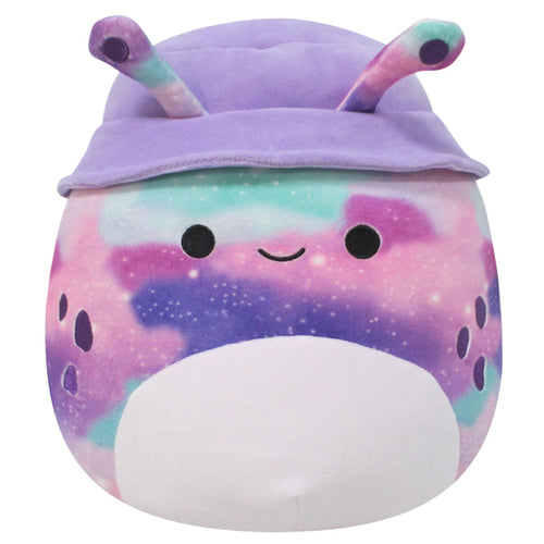 Squishmallows Daxxon Purple Alien Plush with Bucket Hat 12"