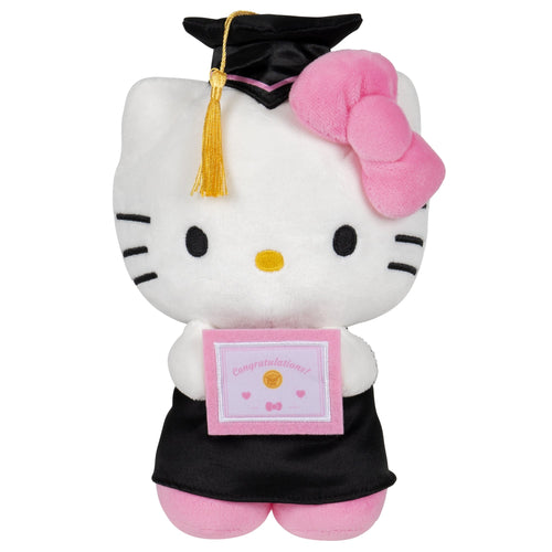 Hello Kitty and Friends Hello Kitty & Kuromi Graduation Plush — 8"