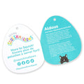 12-Inch Aldous the Black and Teal Fruit Bat - 6
