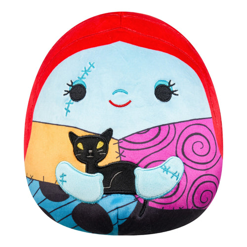 Squishmallows Original Disney 8" Sally Holding Black Cat Plush