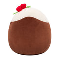 8-Inch Fleur the Yule Log with Holly - 4