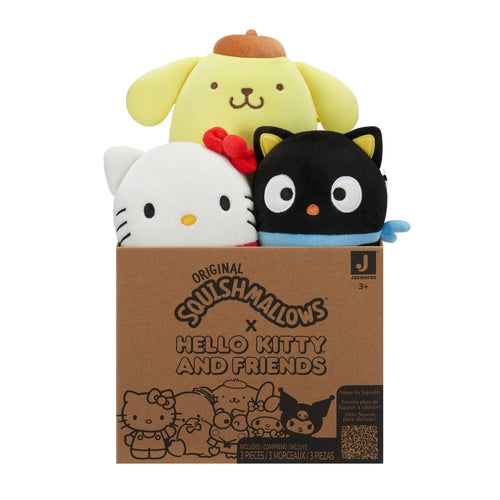 Squishmallows Hello Kitty and Friends Mystery Plush 3-Pack — 5"