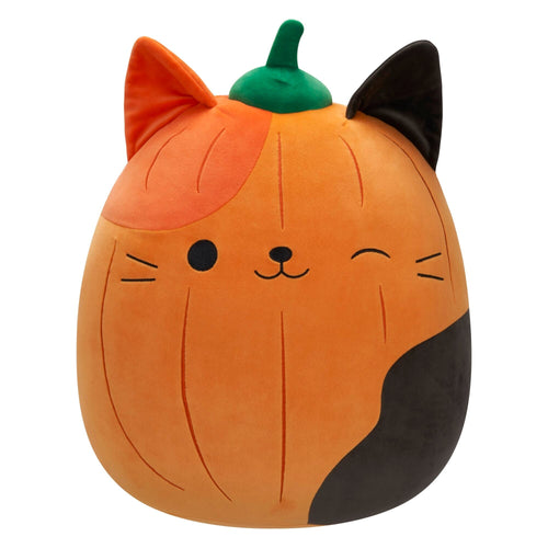 Squishmallows Pumpkin Cam Plush — 12" · 16"