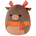 16-Inch Patterson the Moose with Orange Scarf - 2