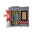 Five Nights at Freddy’s Classic Foxy Office Set - 5-Inch Articulated Figure - 1