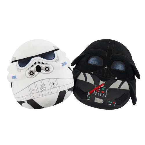 Squishmallows 12" Star Wars Darth Vader and Stormtrooper 2-Pack Plush