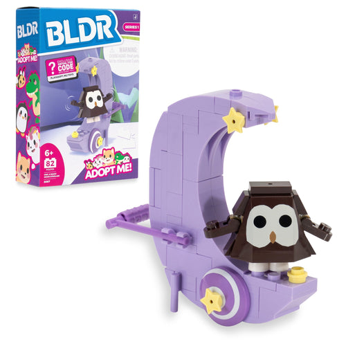 BLDR Adopt Me Owl & Magic Moon Stroller Building Sets
