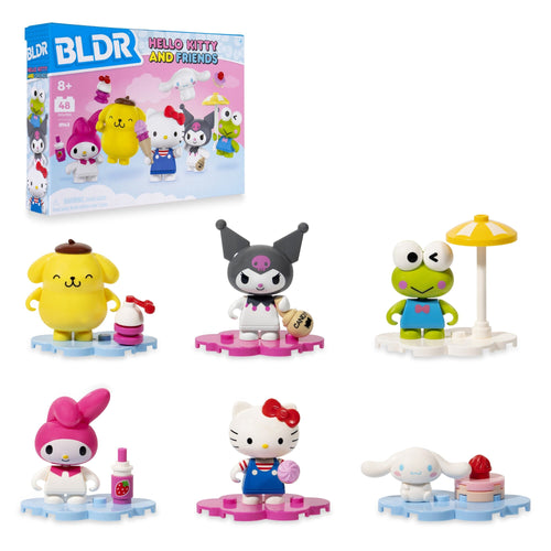 BLDR Hello Kitty and Friends Minifigures 6-Pack — Building Sets
