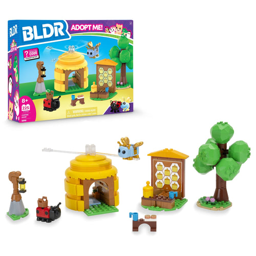 BLDR Adopt Me Coffee Shop Building Sets with Ladybug & Queen Bee
