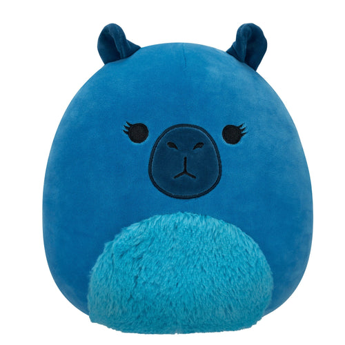 Squishmallows Cyril the Dark Teal Capybara with Fuzzy Belly 10" Plush