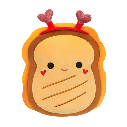 Squishmallows Lil Gouda Grilled Cheese with Heart Headband Plush — 8"