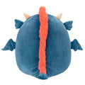 14-Inch Carin the Blue Dragon with Orange Mane - 4