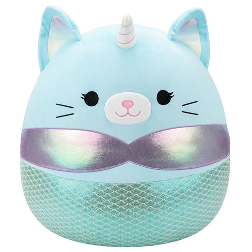 Squishmallows 20" Svetlana the Teal Caticorn Mermaid Plush