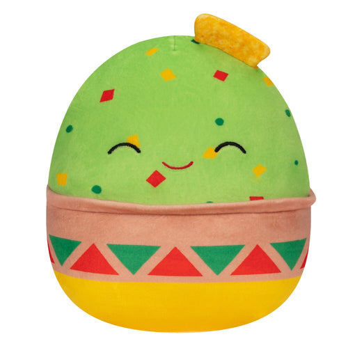 Squishmallows 7-Inch Gideon the Guacamole with Tortilla Chip | 7" Plush