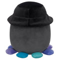 8-Inch Yoko the Charcoal Grey Octopus with Bucket Hat - 4