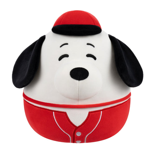 Squishmallows Peanuts 8" Baseball Snoopy Plush