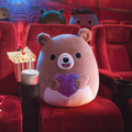 8-Inch Stokely the Brown Kodiak Bear Holding a Rainbow Heart - 3