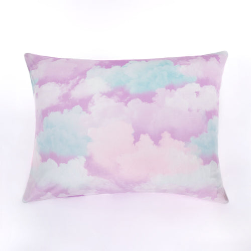 SquishPillow Cotton Candy Skies Purple Pillowcases Standard